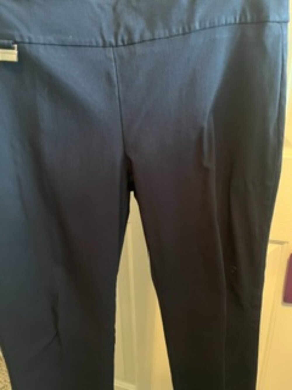 Navy slacks